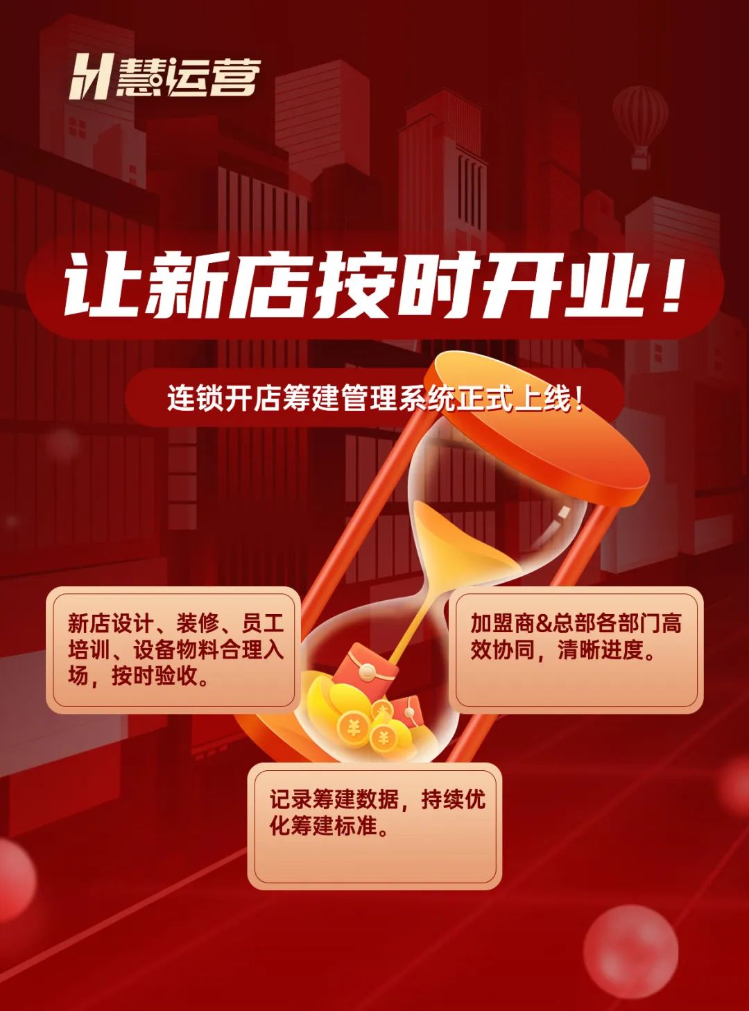 慧运营是什么东西(解析慧运营连锁开店筹建系统上线)