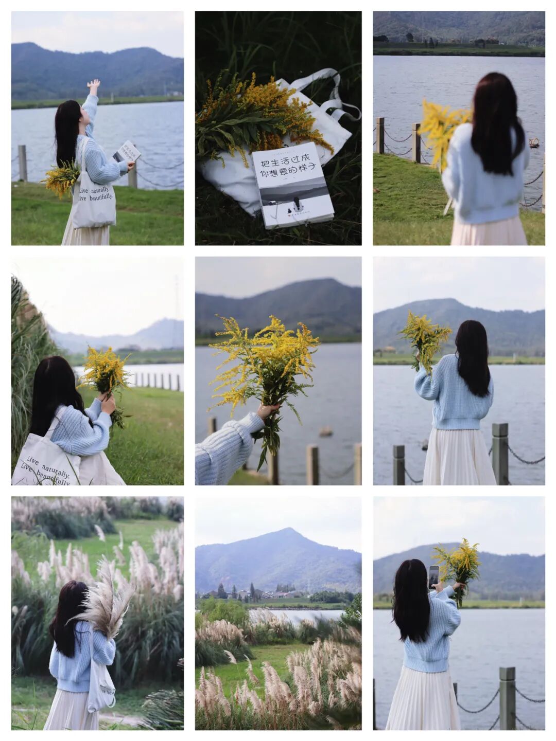 拍照不露脸，5个技巧有氛围感的把自己拍进风景里