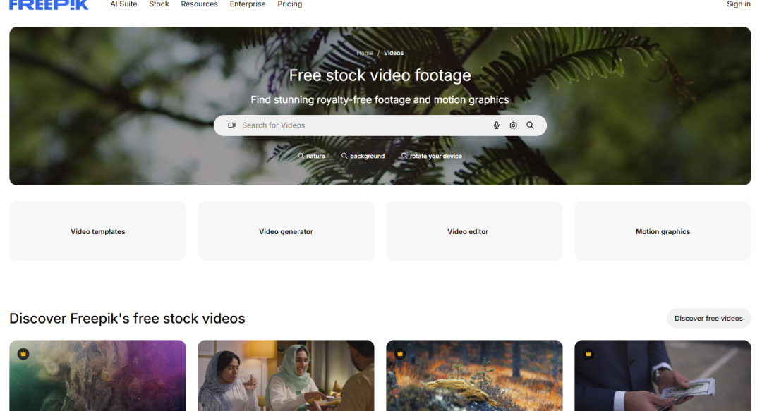 短视频、Vlog、宣传片全搞定！10个无版权视频素材网站推荐