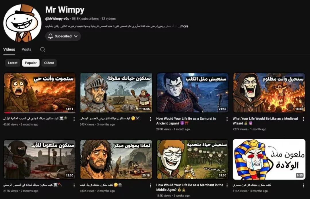 YouTube长视频发了5条，展示量破万了，作品没流量就这几个原因（附参考频道）