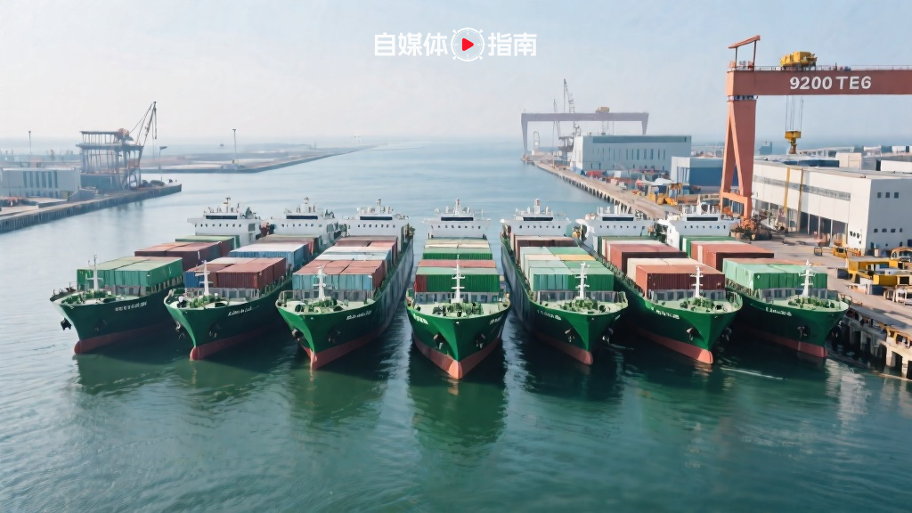 中国船舶子公司获约90亿元合同 建造12艘9200TEU集装箱船的封面图