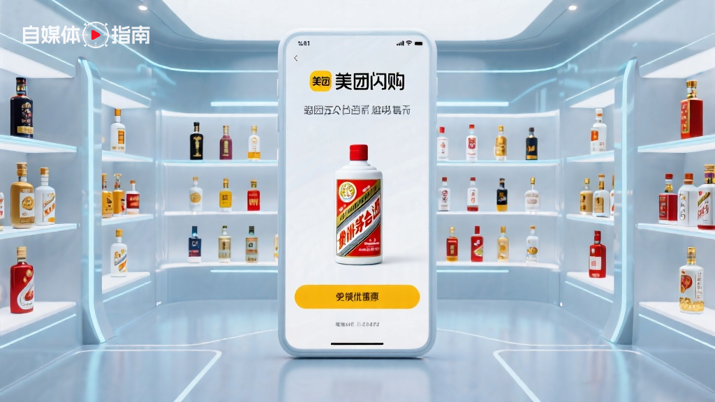 美团闪购携手茅台与五粮液打造酒水即时零售专属月度专区的封面图