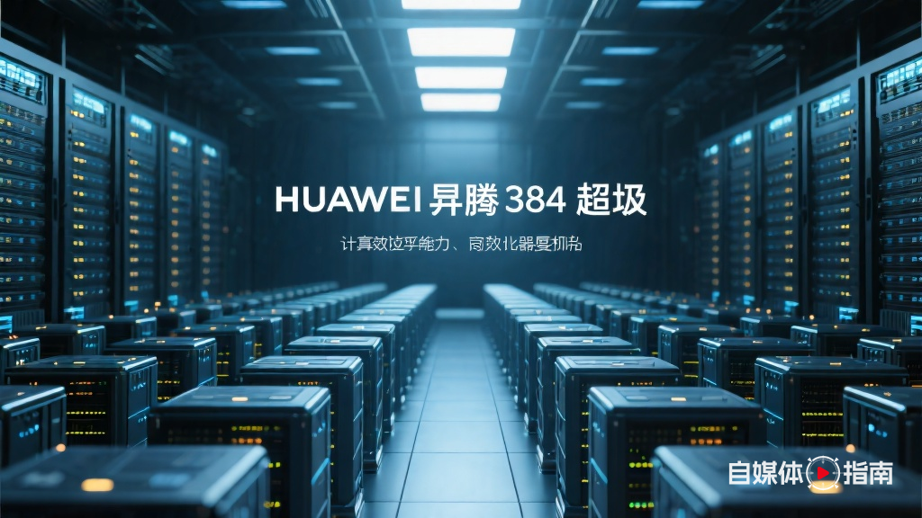 无锡新建大规模Token工厂,首批引入4台华为昇腾384超节点服务器的封面图