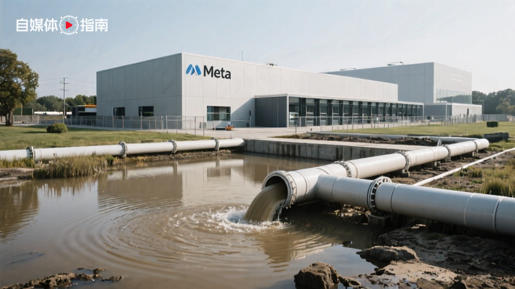 Meta在建AI数据中心引发水源争议,当地居民依赖外运水生活的封面图