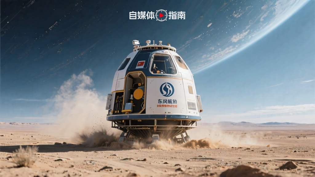神二十一乘组成功凯旋,飞船返回舱顺利着陆的封面图