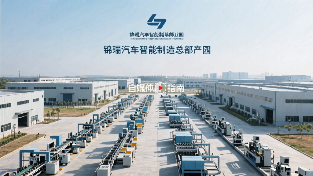 锦瑞汽车10亿元智能装备制造总部基地正式落户合肥的封面图