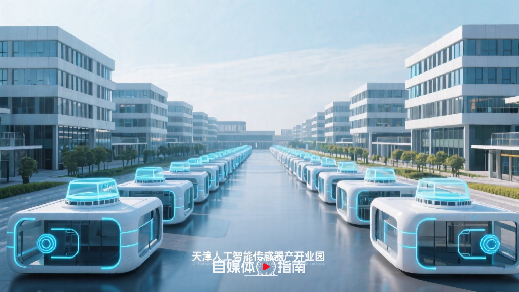 天津人工智能传感器产业园盛大开园,10家企业首批签约入驻的封面图